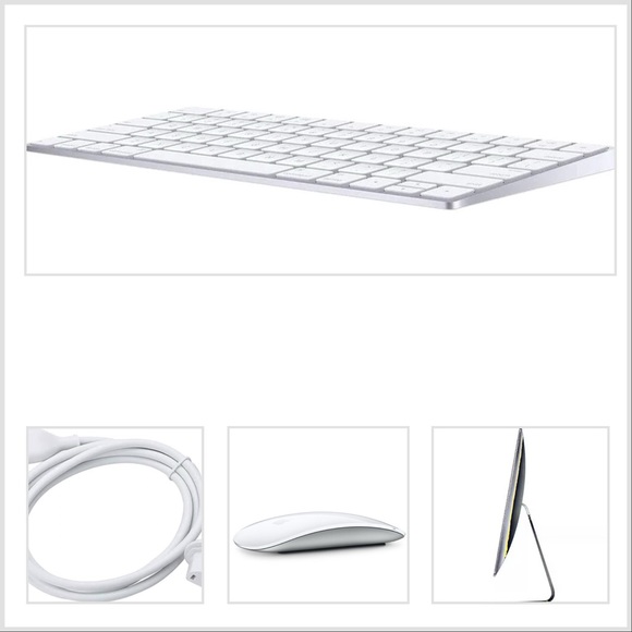 in APPLE box iMAC 27" 3TB FUSION HD desktop 5K QC i7 silver all in one computer - Picture 5 of 16